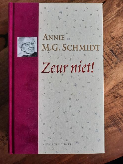 Annie M.G. Schmidt - Zeur niet! met DVD, Boeken, Overige Boeken, Zo goed als nieuw, Ophalen of Verzenden