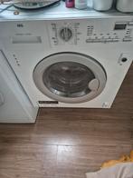 AEG Inbouw Wasdroogcombinatie 60x50cm, Witgoed en Apparatuur, Ophalen, 6 tot 8 kg, Gebruikt, Voorlader
