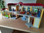 Playmobil school (4324) met gymzaal (4325), Kinderen en Baby's, Speelgoed | Playmobil, Ophalen of Verzenden, Gebruikt, Complete set