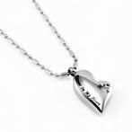 RVS Ketting + Hartvormige Ashanger Forever In My Heart - Mom, Overige materialen, Birgitta-Gracht 33, 6465 EL Kerkrade, Nederland