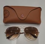 Ray-ban zonnebril aviator, Zonnebril, Bruin, Verzenden, Nieuw
