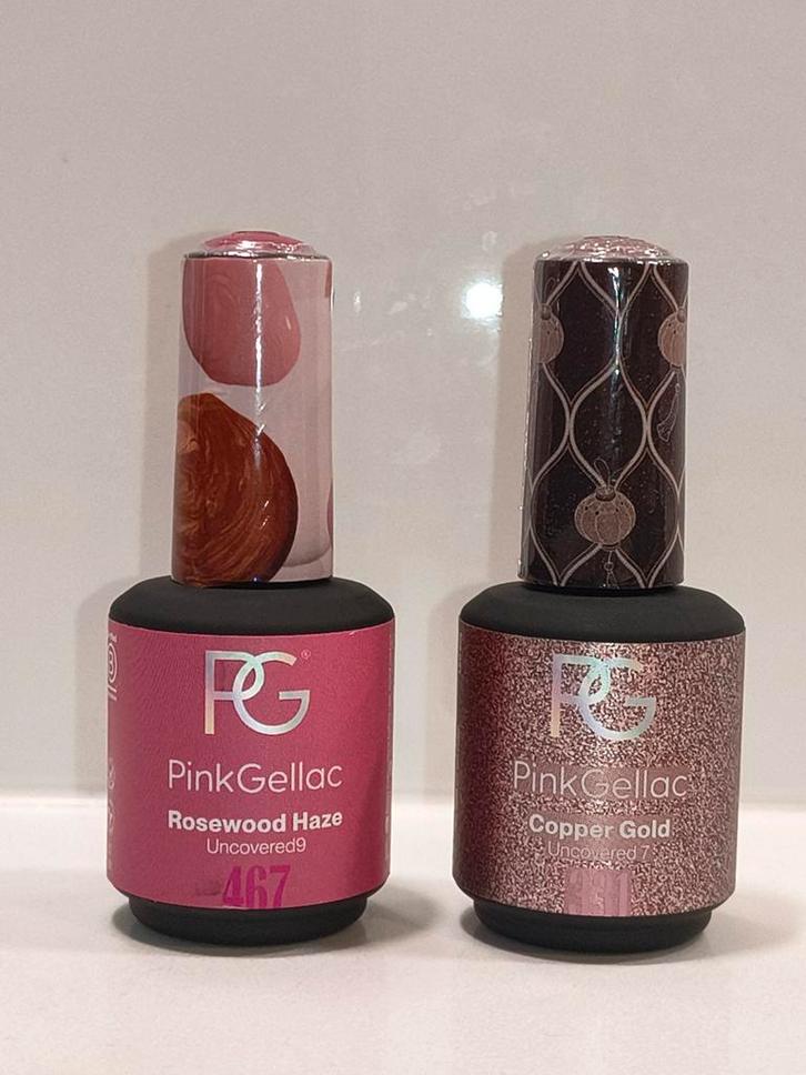 Pink Gellac - Copper Gold & Rosewood Haze - Nieuw!, Sieraden, Tassen en Uiterlijk, Uiterlijk | Cosmetica en Make-up, Nieuw, Make-up