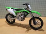 Kawasaki KX250F 1:10 Welly 62813, Nieuw, Motor, Ophalen of Verzenden, 1:9 t/m 1:12