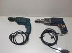 Degelijke oude AEG boormachine en Makita, Ophalen of Verzenden, Gebruikt, Boormachine