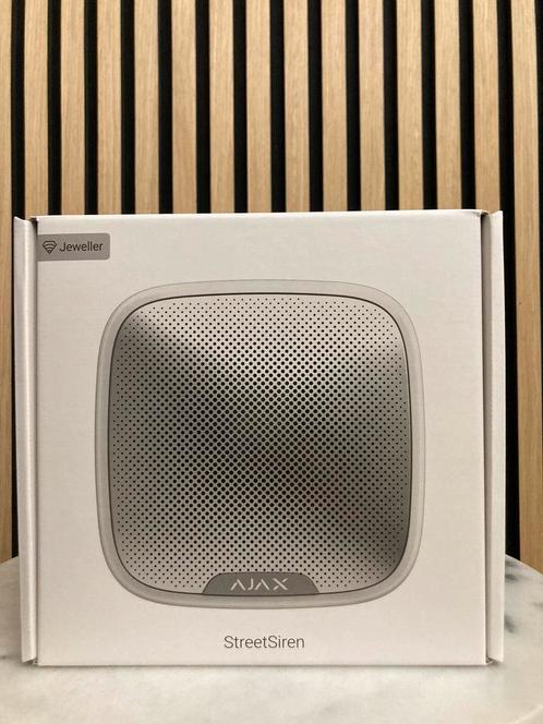 AJAX StreetSiren Extreem Luide Sirene+LED alarmsysteem alarm, Doe-het-zelf en Verbouw, Alarmsystemen, Nieuw, Sirene, Beweging