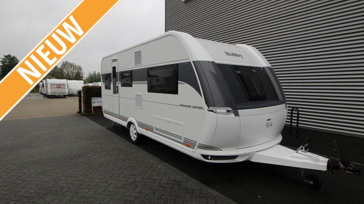 Hobby Excellent Edition 495 UL Dakluifel + 1800kg as, Caravans en Kamperen, Caravans, Bedrijf, tot en met 4, 1000 - 1250 kg, Rondzit