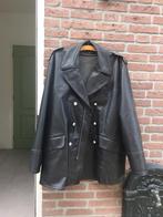 Leren jas, Kleding | Heren, Jassen | Winter, Ophalen of Verzenden, Zo goed als nieuw, Maat 52/54 (L), Zwart