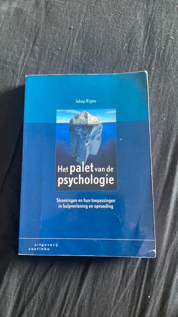 Jakop Rigter - Het palet van de psychologie beschikbaar voor biedingen