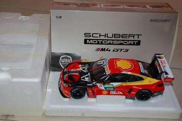 1:18 BMW M4 GT3 SHELL #31 Van der Line Minichamps WRH beschikbaar voor biedingen