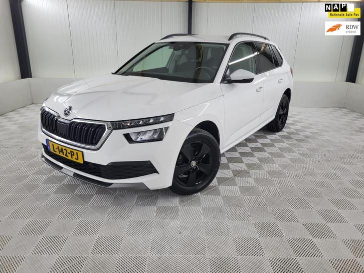 Skoda Kamiq 1.0 TSI Business Edition, Black, Navigatie, App, Auto's, Skoda, Bedrijf, Te koop, Kamiq, ABS, Adaptive Cruise Control