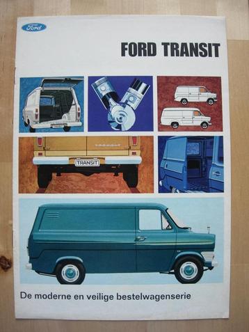 Ford Transit Brochure ca 1968 beschikbaar voor biedingen