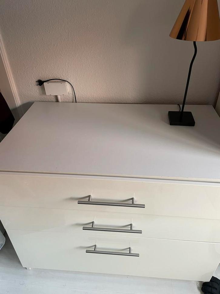 IKEA Ladekast/Commode Wit, Huis en Inrichting, Kasten | Dressoirs, Gebruikt, 50 tot 100 cm, 50 tot 75 cm, Met lade(s), Kunststof