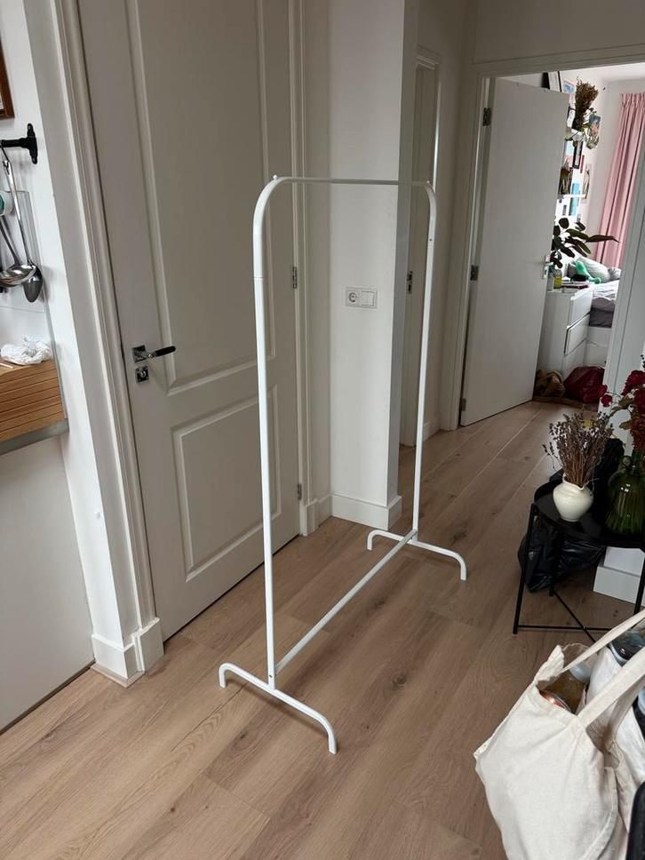 Witte IKEA kledingrek, Kleding | Dames, Kledingrekken, Zo goed als nieuw, Ophalen