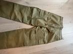 Ibana leren pantalon, Ophalen of Verzenden, Zo goed als nieuw, Groen