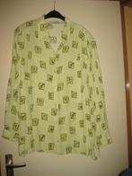 Lichtgroene blouse, 46, Doris Streich, Ophalen of Verzenden, Zo goed als nieuw, Maat 46/48 (XL) of groter, Groen