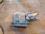 Bosch PSM 18 LI schuurmachine + 6Ah accu, Ophalen of Verzenden, Zo goed als nieuw, Minder dan 600 watt, Vlakschuurmachine