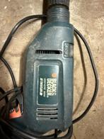 Black & Decker Boormachine - 680W, Klopboormechanisme, Ophalen, Boormachine, Gebruikt