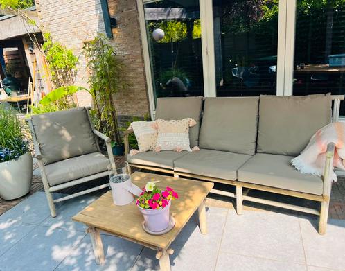applebee tuin set Rooty Apple Bee, Tuin en Terras, Tuinsets en Loungesets, Zo goed als nieuw, Teakhout, Ophalen of Verzenden