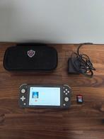 Nintendo Switch met Pokemon, Ophalen of Verzenden, Grijs, Zo goed als nieuw, Met beschermhoes of tas