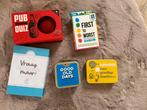 Diverse vraagkaarten - pubquize - jaren 90 - ouder en kind, Ophalen of Verzenden, Zo goed als nieuw