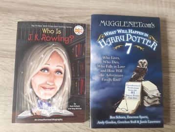 2 Engelstalige boeken over Harry Potter en J.K. Rowling