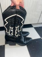 Shoeby eksept zwart leren western boots 38, Kleding | Dames, Schoenen, Hoge laarzen, Zwart, Ophalen of Verzenden, Zo goed als nieuw