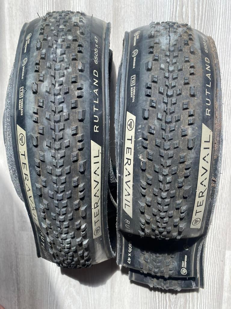 Terravail Rutland gravel / mtb band 27.5 x 1.85, Fietsen en Brommers, Ophalen of Verzenden, Zo goed als nieuw, Band