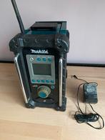 Makita Bouwradio met Adapter, Audio, Tv en Foto, Radio's, Ophalen of Verzenden, Gebruikt, Bouwradio