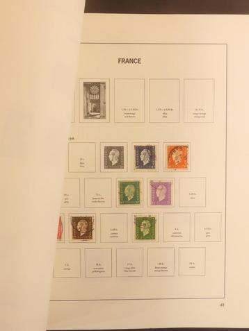 DAVO FRANKRIJK - aardige collectie - veel zegels - (W45) 2/2 beschikbaar voor biedingen