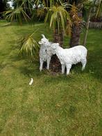 Bok en geit kunstof beelden, Tuin en Terras, Tuinbeelden, Ophalen, Kunststof