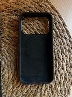 Zwarte iPhone Hoes alacantra iphone 17 pro, Ophalen of Verzenden, Nieuw, Hoesje of Tasje