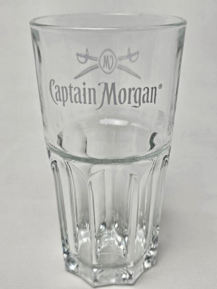 # Captain Morgan Rum Glas, Verzamelen, Glas en Borrelglaasjes, Zo goed als nieuw, Bierglas, Ophalen of Verzenden