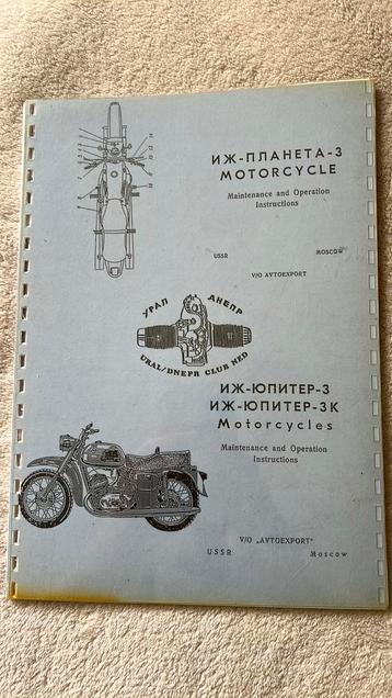 Joepiter-3, ICH Planeta-3 beschrijving motorfiets. beschikbaar voor biedingen
