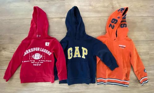 3x Hoodie trui sweater met capuchon 110 116 GAP WE Palomino, Kinderen en Baby's, Kinderkleding | Maat 110, Zo goed als nieuw, Jongen