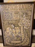 Delftsche Slaolie Affiche Jan Toorop N.O.F. 1894, Ophalen of Verzenden