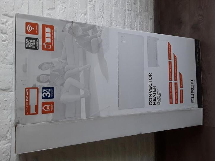 Alutherm convector heater 2500 watt, Doe-het-zelf en Verbouw, Verwarming en Radiatoren, Zo goed als nieuw, Radiator, 30 tot 80 cm