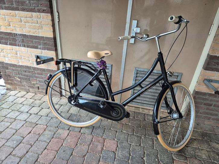 Victoria Omafiets zwart 3 versnellingen Shimano Nexus 53 cm, Fietsen en Brommers, Fietsen | Dames | Omafietsen, Zo goed als nieuw