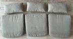 3 setjes tuinstoelkussens, beige, Ophalen of Verzenden, Gebruikt