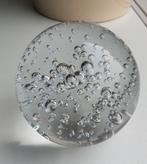 Glazen presse-papier met luchtbellen – decoratief, Ophalen of Verzenden