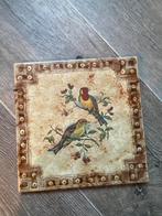 Antieke keramische tegel - Wanddecoratie uit Italië, Ophalen of Verzenden