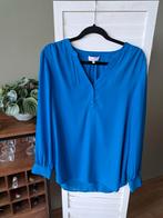 Cams Blouse – Blauw met knoopjes – Maat 42, Ophalen of Verzenden, Gedragen, Maat 42/44 (L), Blauw