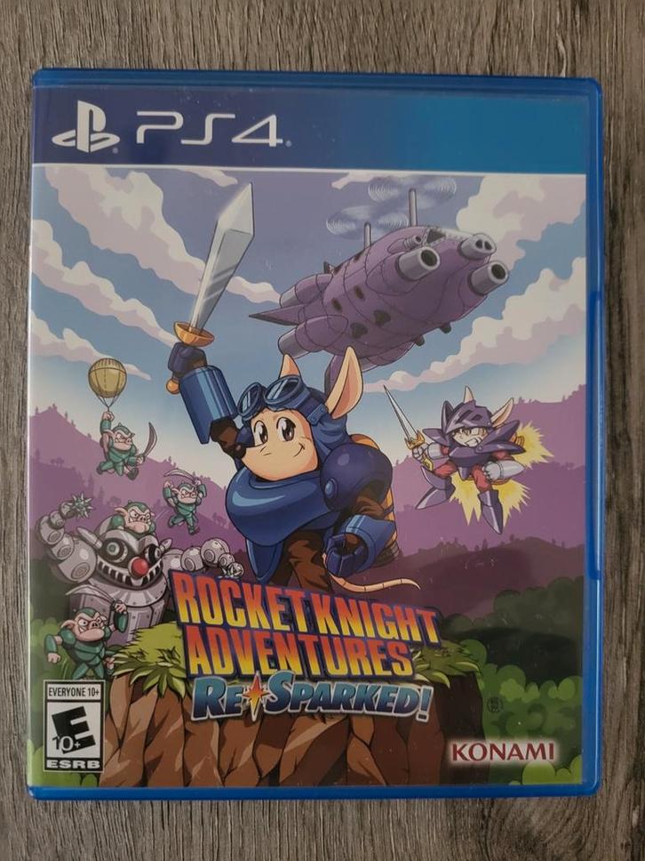 Rocket Knight Adventures Re-Sparked! PS4, Spelcomputers en Games, Games | Sony PlayStation 4, Zo goed als nieuw, Platform, 1 speler