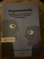 Argumentatie - Inleiding in het analyseren van betogen, Boeken, Studieboeken en Cursussen, Ophalen of Verzenden, Alpha, Gelezen