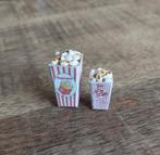 Grote en kleine popcorn voor poppenhuis 1:12, Ophalen of Verzenden, Nieuw, Poppenhuis