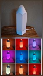 Multicolor lamp, Kunststof, Ophalen of Verzenden, Zo goed als nieuw, Minder dan 50 cm