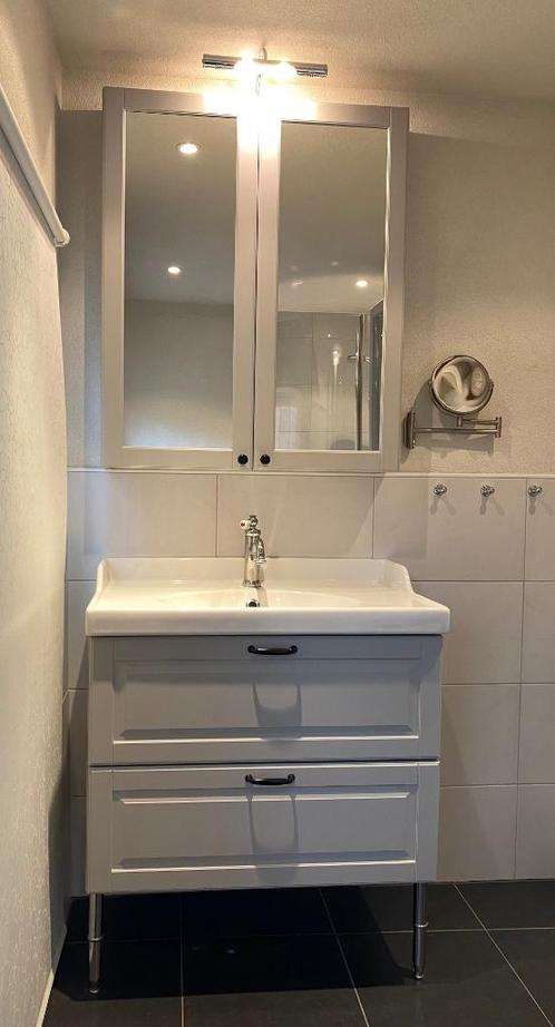 In zeer nette staat: badkamermeubels IKEA Godmorgon grijs, Huis en Inrichting, Badkamer | Badkamermeubels, Zo goed als nieuw, Overige typen