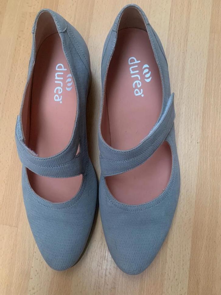 Durea dames schoenen licht grijs maat 8/42., Kleding | Dames, Schoenen, Nieuw, Schoenen met lage hakken, Grijs, Ophalen of Verzenden