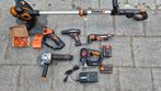 Bosmaaier, handkettingzaag, enz op batterijen, Ophalen of Verzenden, Gebruikt, Benzine