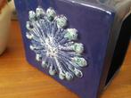 thun bolzano bozen italy keramiek planter blauw vintage, Ophalen of Verzenden