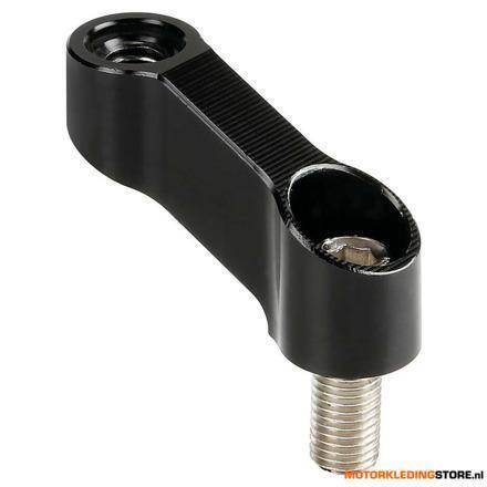 Lampa Offset Spiegelverbreder M10 rechts, Zwart, Motoren, Kleding | Motorkleding, Nieuw met kaartje, Ophalen of Verzenden